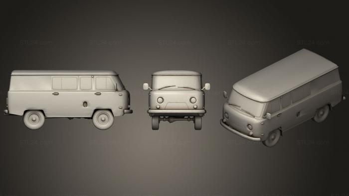 Vehicles (Uaz, CARS_0359) 3D models for cnc